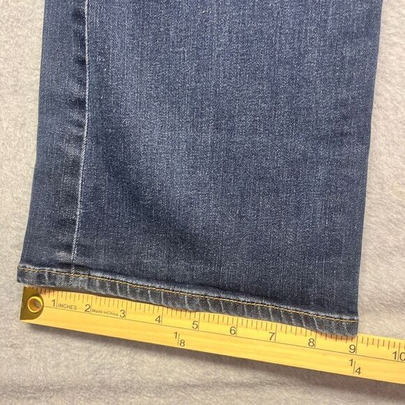 Calvin Klein Women’s Bootcut Jeans Mid Rise Med Blue Wash size 10 - Picture 5 of 10